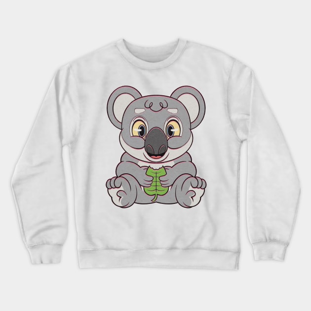 koala Crewneck Sweatshirt by Ninja banana